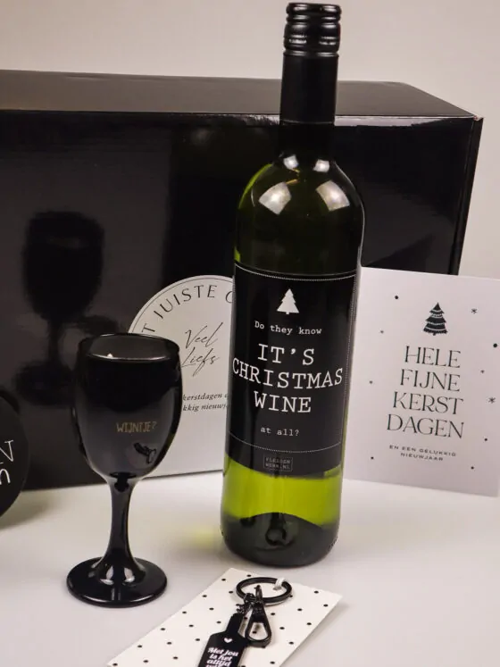 kerst cadeaupakket met wijn – stijlvol en verrassend