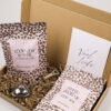 Brievenbus cadeau – Thee, snoep en hartvormige theelepel