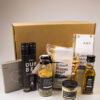 gefeliciteerd cadeaupakket met soep, wijn & borrelhapjes