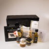 kerst cadeaupakket met soep, dips & feestelijke bites