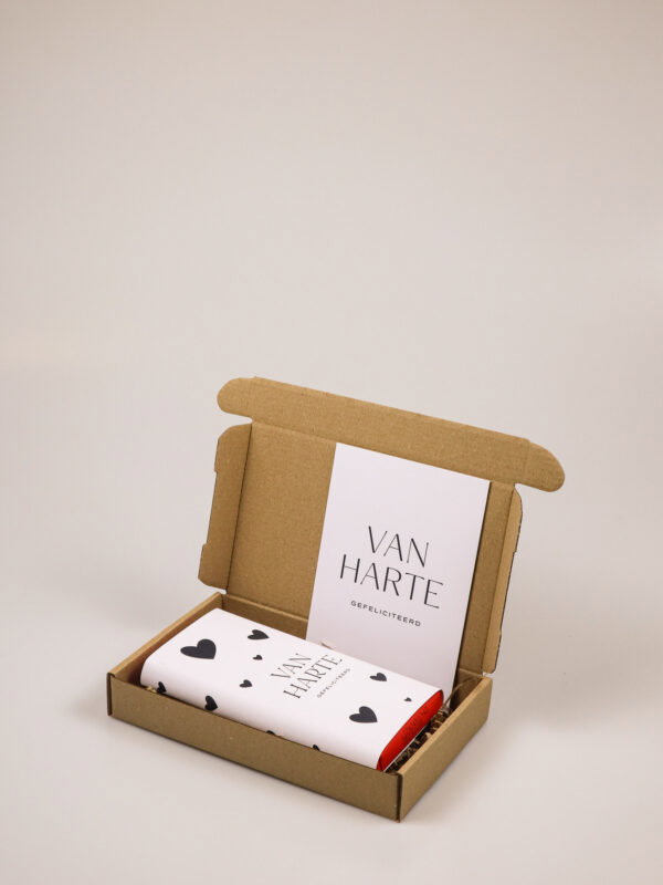 Brievenbuscadeau Gefeliciteerd – Tony’s Chocolade Van Harte
