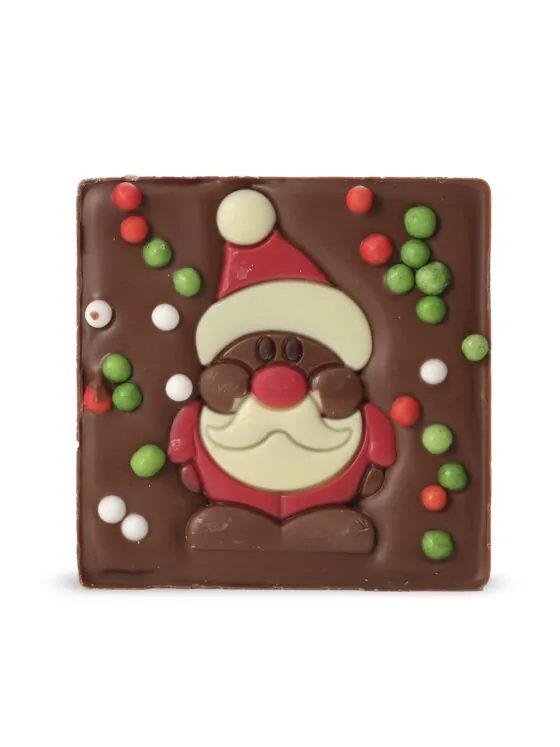 chocoladereep chunk kerstman chocoladereep chunk kerstman