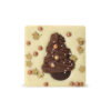 Chocoladereep Chunk Kerstboom - Witte chocolade
