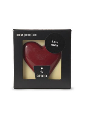 chocoladereep Chunk Hart – Witte chocolade chocoladereep Chunk Hart – Witte chocolade