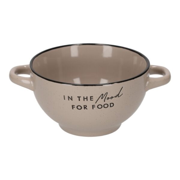 Retro Soepkom Taupe – In the mood for food