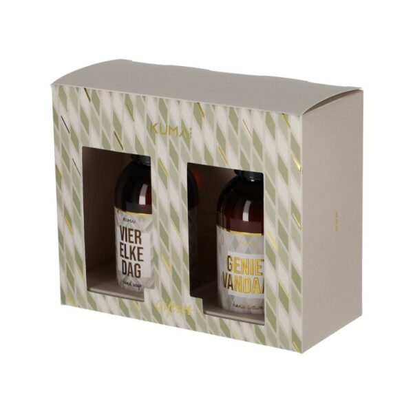 KUMAI Giftset – Vier elke dag / Geniet vandaag (100ml) KUMAI Giftset – Vier elke dag / Geniet vandaag (100ml)