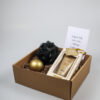 Cadeaupakket collega – douchegel, stressbal en spons cadeau