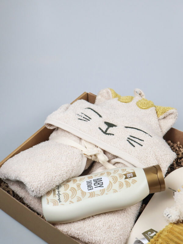Baby cadeaupakket katje Charlie – zacht, lief en compleet Baby cadeaupakket katje Charlie – zacht, lief en compleet