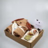 Baby cadeaupakket hondje Mick – badderen & spelen in stijl