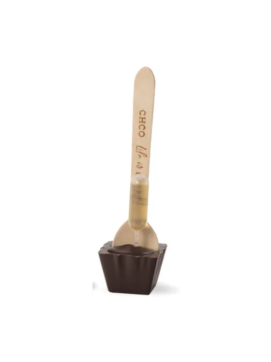 Chocolademelk lepel - Irish Whisky