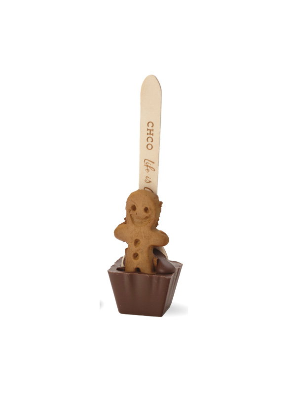 Chocoladelepel Mr. Gingerbread – Melk Chocoladelepel Mr. Gingerbread – Melk