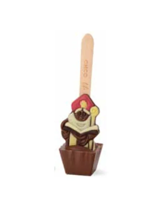 Chocolademelk lepel - Sinterklaas