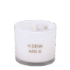 Sojakaars Ik denk aan je – Fresh Cotton geur