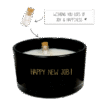Flessenpost Kaars – Happy new job! - Warm Cashmere Flessenpost Kaars – Happy new job! - Warm Cashmere