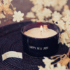 Flessenpost Kaars – Happy new job! - Warm Cashmere Flessenpost Kaars – Happy new job! - Warm Cashmere