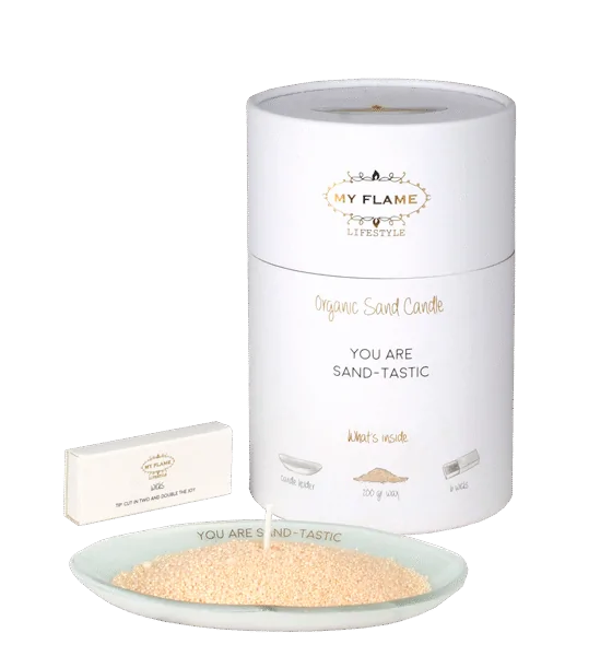 Giftbox kaarsenzand – You are sand-tastic Giftbox kaarsenzand – You are sand-tastic