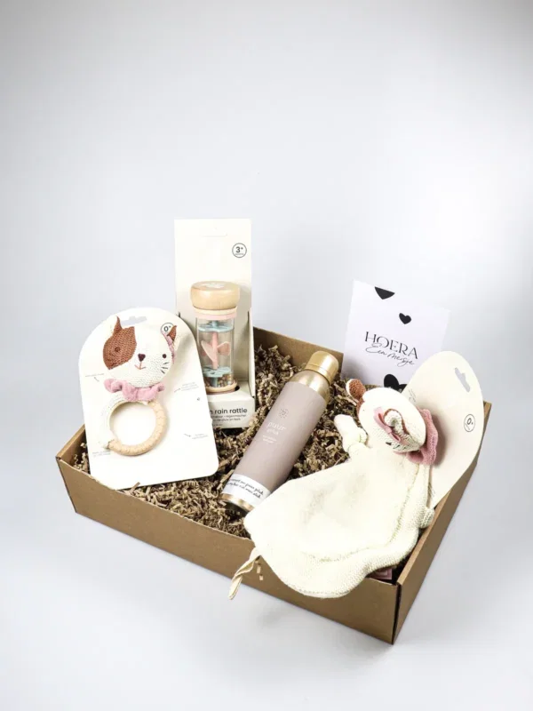 Baby cadeaupakket Jill – Lief, roze en verrassend compleet - Jollein