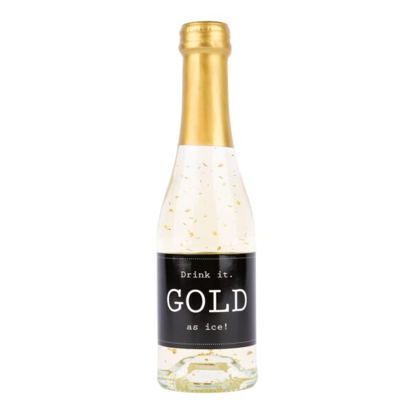 Secco met bladgoud - Drink it, Gold as ice! Secco met bladgoud - Drink it, Gold as ice!