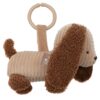 Jollein wagenhanger Diego hond – zacht knuffelvriendje voor onderweg