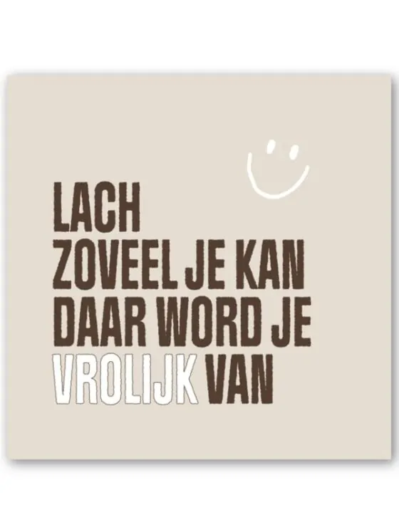Tegeltje op Forex | In geschenkverpakking | Lach zoveel je kan Tegeltje op Forex | In geschenkverpakking | Lach zoveel je kan