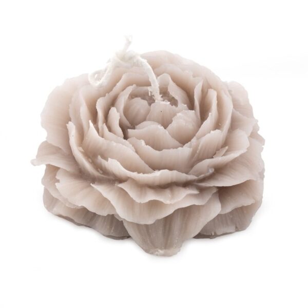 Soyakaars roos beige - groot Soyakaars roos beige - groot