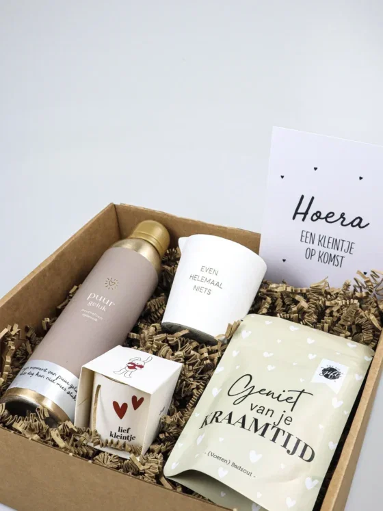 Baby op komst cadeaupakket mama – Rust & ontspanning