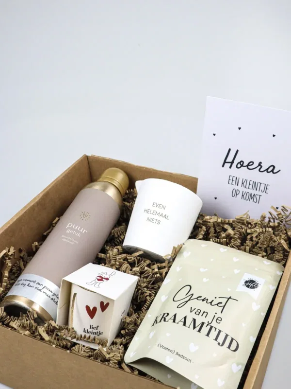 Baby op komst cadeaupakket mama – Rust & ontspanning