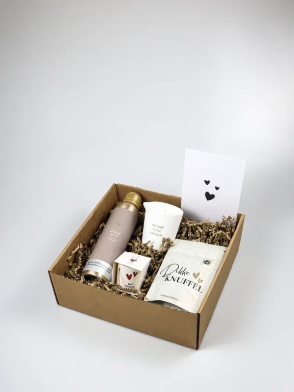 Cadeaupakket Dikke Knuffel – Ontspannen en genieten voor een aanstaande mama
