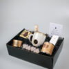Kerst cadeaupakket met chocofondue, mok, kaars en chocolade