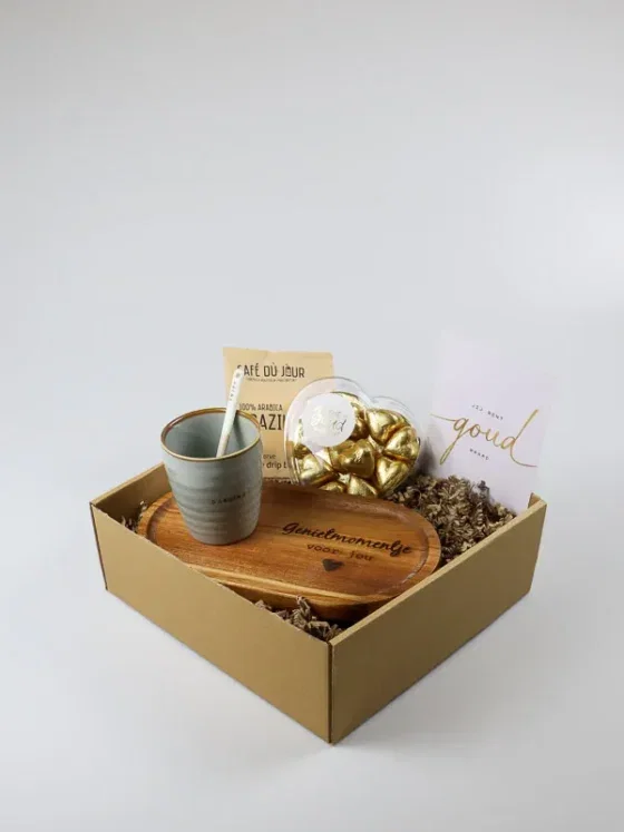 Cadeaupakket Jij bent goud waard – Origineel en stijlvol geschenk met Zusss