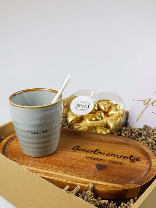 Cadeaupakket Jij bent goud waard – Origineel en stijlvol geschenk met Zusss