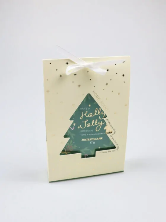 Geurzakjes Kerstboom groen – Feestelijk verpakt per 2 – Winter Tree