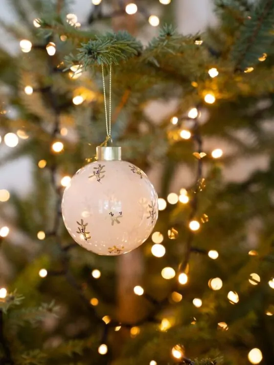 Doosje met 4 Zusss kerstballen – Luxe glazen kerstballen in geschenkverpakking