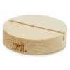 Kaartenhouder rond blank hout – Zoedt Kaartenhouder rond blank hout – Zoedt