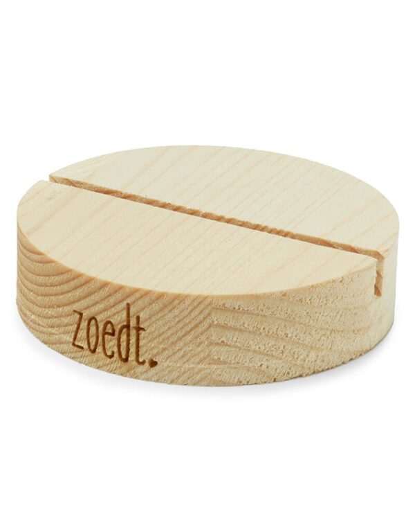Kaartenhouder rond blank hout – Zoedt Kaartenhouder rond blank hout – Zoedt