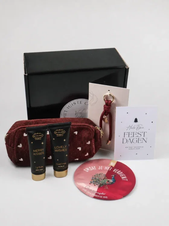 Luxe kerstcadeau – Verzorgingspakket voor ontspanning