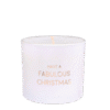 Geurkaars wens armband - Winter wood – Have a fabulous Christmas