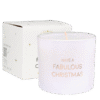 Geurkaars wens armband - Winter wood – Have a fabulous Christmas