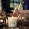 Geurkaars wens armband - Winter wood – Have a fabulous Christmas