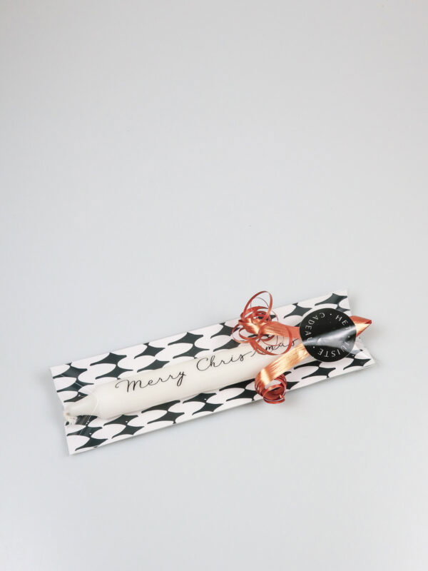 Cadeautje kaars – Merry Christmas