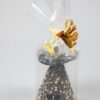 Chocolade kerstboom in luxe cadeauzak – Melkchocolade met knapperige topping Chocolade kerstboom in luxe cadeauzak – Melkchocolade met knapperige topping
