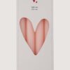Zusss set van 4 rustieke kaarsen 20cm - Roze Zusss set van 4 rustieke kaarsen 20cm - Roze