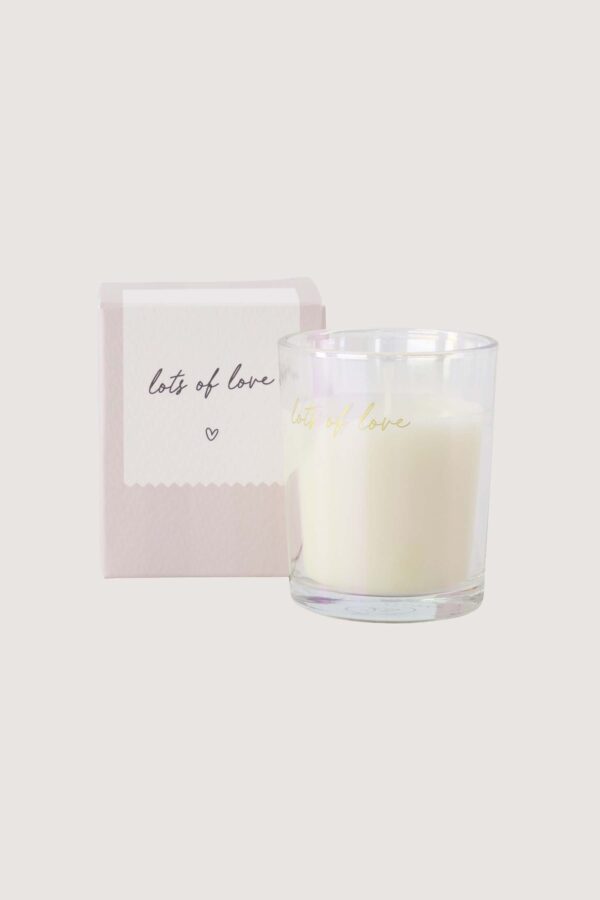 Zusss geurkaars glas in doosje - Lot's of love Zusss geurkaars glas in doosje - Lot's of love