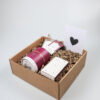 Cadeaupakket met Zusss geurkaars Warm Hugs & geurzakjes