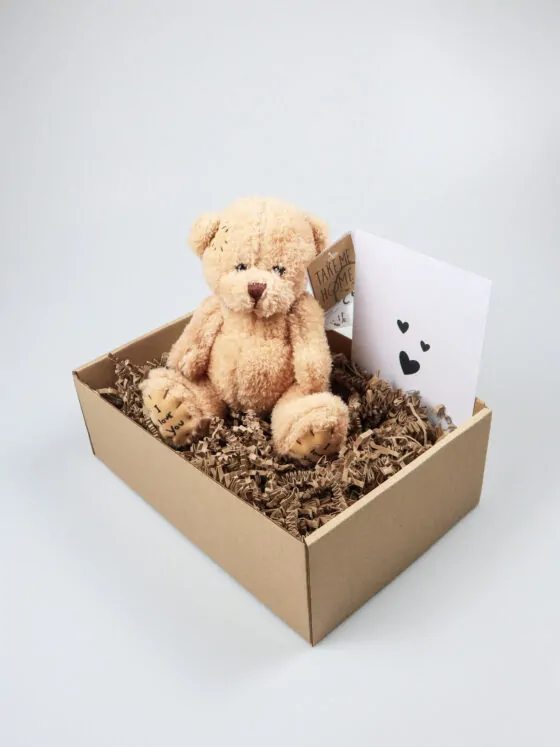 Knuffelbeer cadeaupakket – Lief en zacht gebaar om te geven Knuffelbeer cadeaupakket – Lief en zacht gebaar om te geven