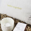 Cadeaupakket Better Together - Kussen & lichtjes