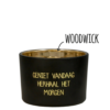 sojakaars geniet vandaag herhaal het morgen
