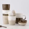 Zusss koffiemok Coffee - Wit/Zand