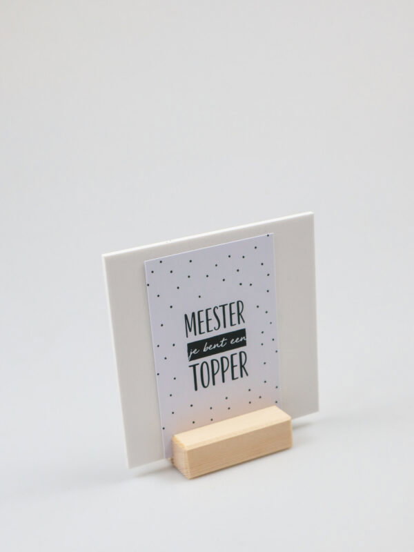 Blockie meester cadeaus-4 Quote blockie meester cadeau - De allercoolste meester