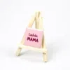 Magneet tegeltje - Liefste mama (Excl. houten ezel) Magneet tegeltje - Liefste mama (Excl. houten ezel)